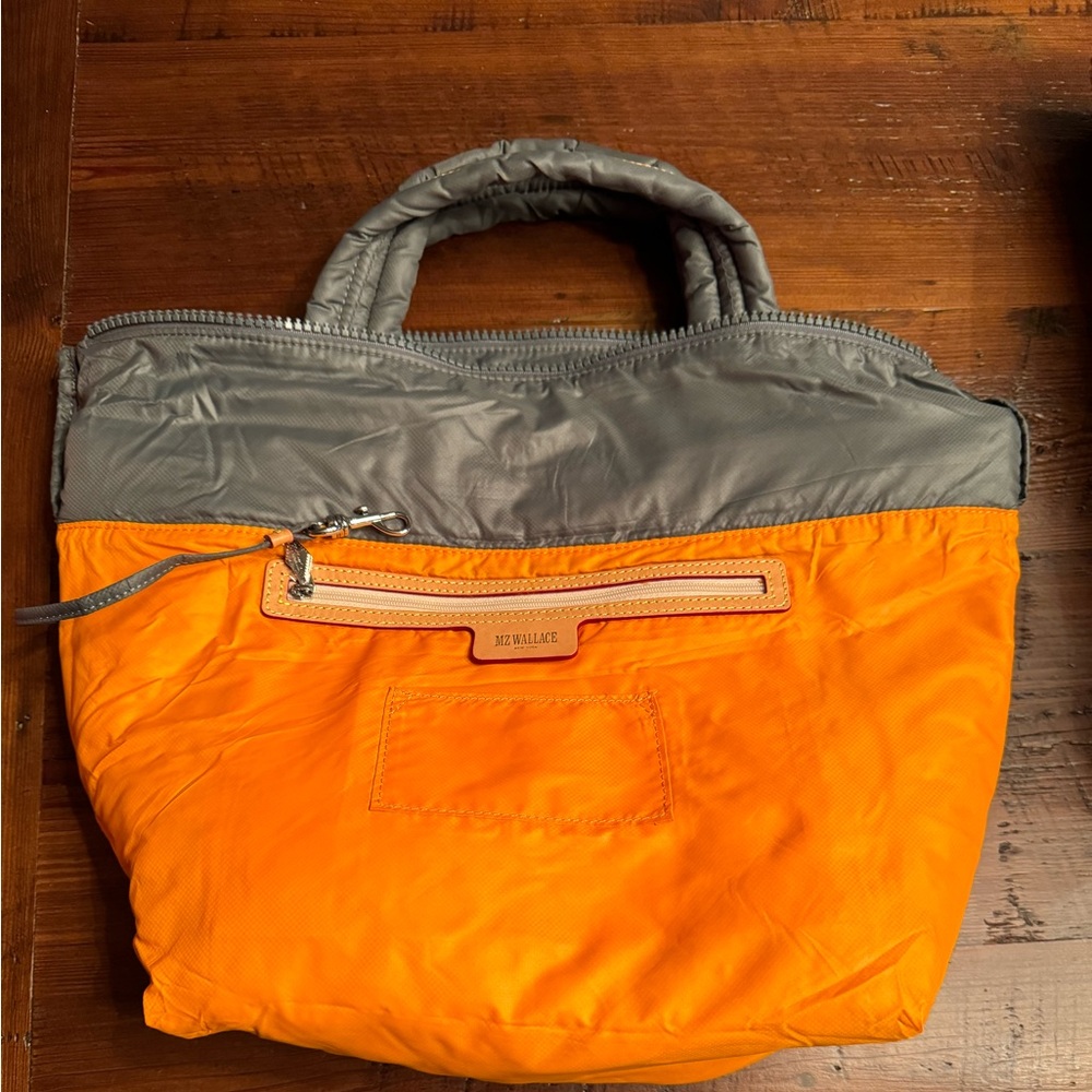 MZ Wallace Army Green Small Metro Tote - Picture 5 of 9